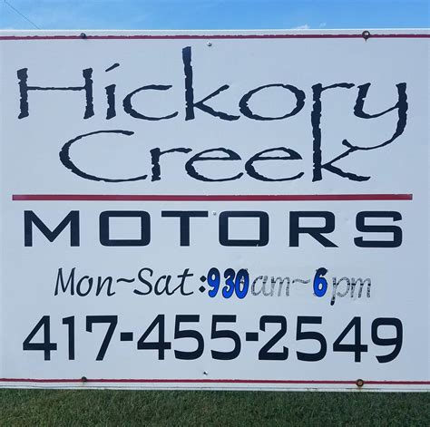 Hickory creek motors neosho mo <b>204 N College St, Neosho, MO 64850 X Sell Auto</b>
